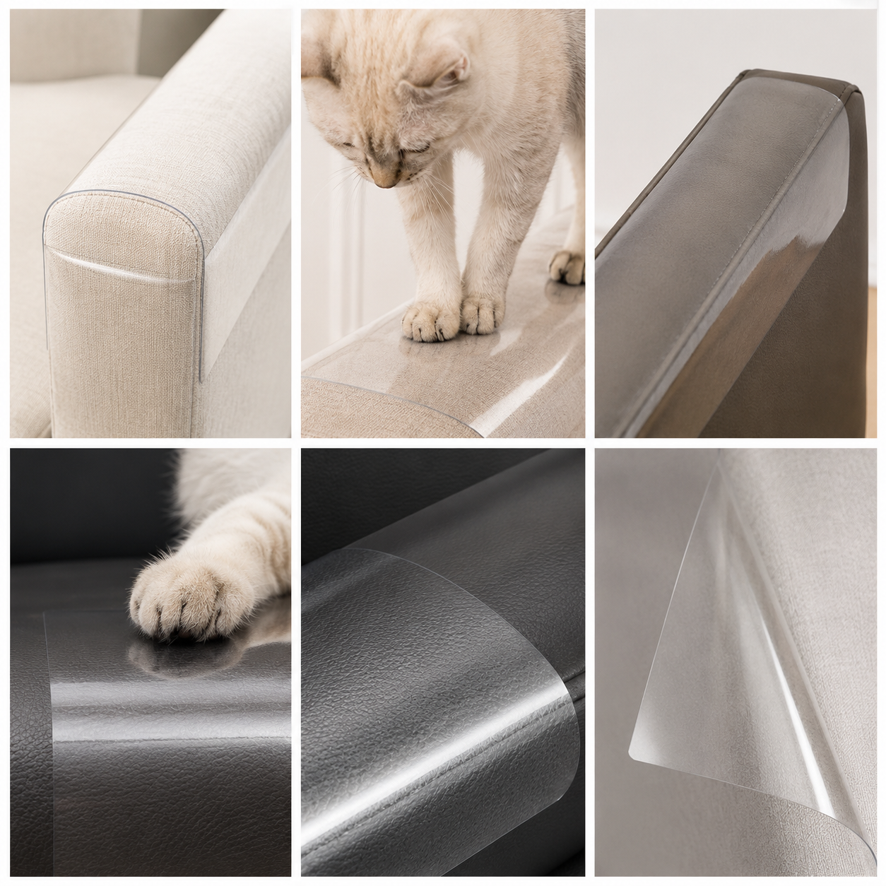 SofaGuard Clear Cat Scratch Protection Kit